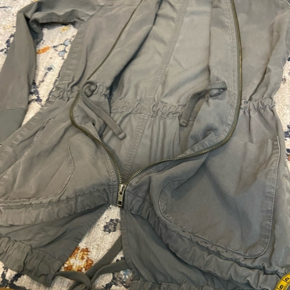 Standard James Perse Full Zip Utility Military Jacket - Picture 3 of 14